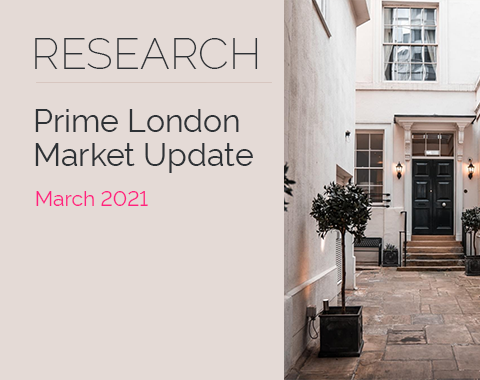 LonRes research: Prime London Market Update - March 2021 residential property market