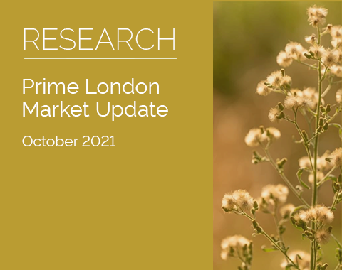 LonRes research: Prime London Market Update - October 2021 residential property market