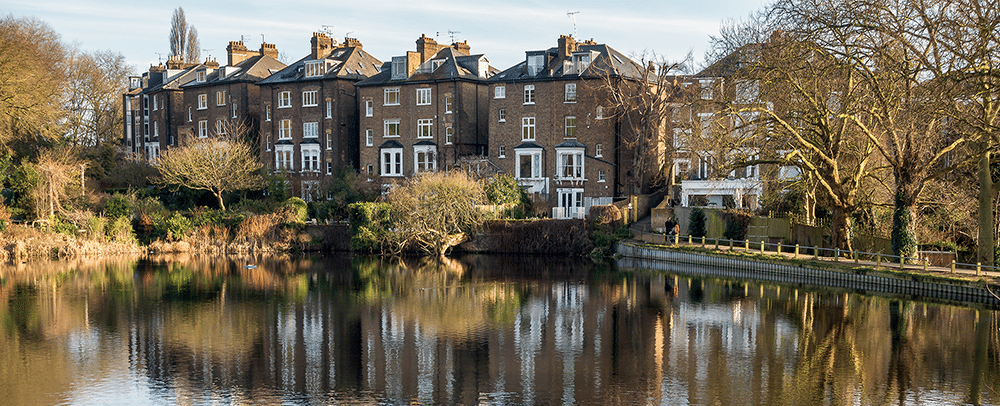 House on a river