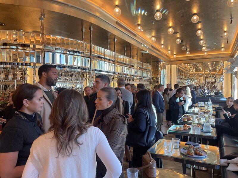 The room at the LonRes Mix and Mingle at Selfridges